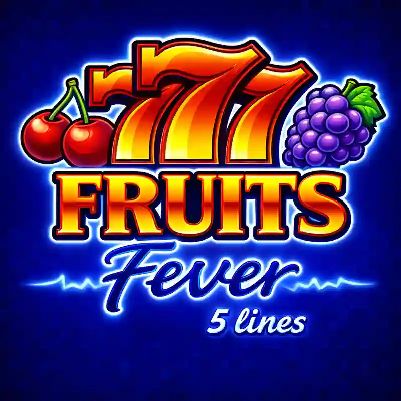 Fruits Fever 5 Lines casino game interface